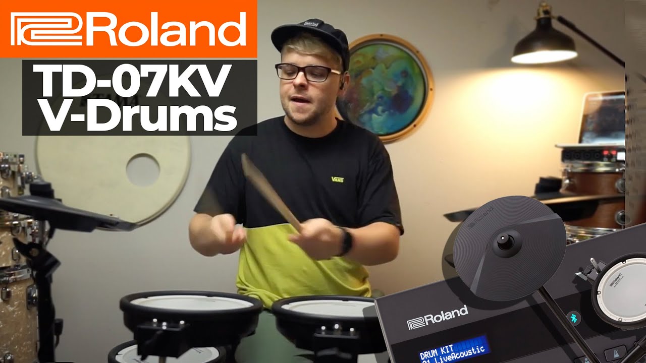 Roland TD-07KV V-Drums Electronic Drum Kit - Overview