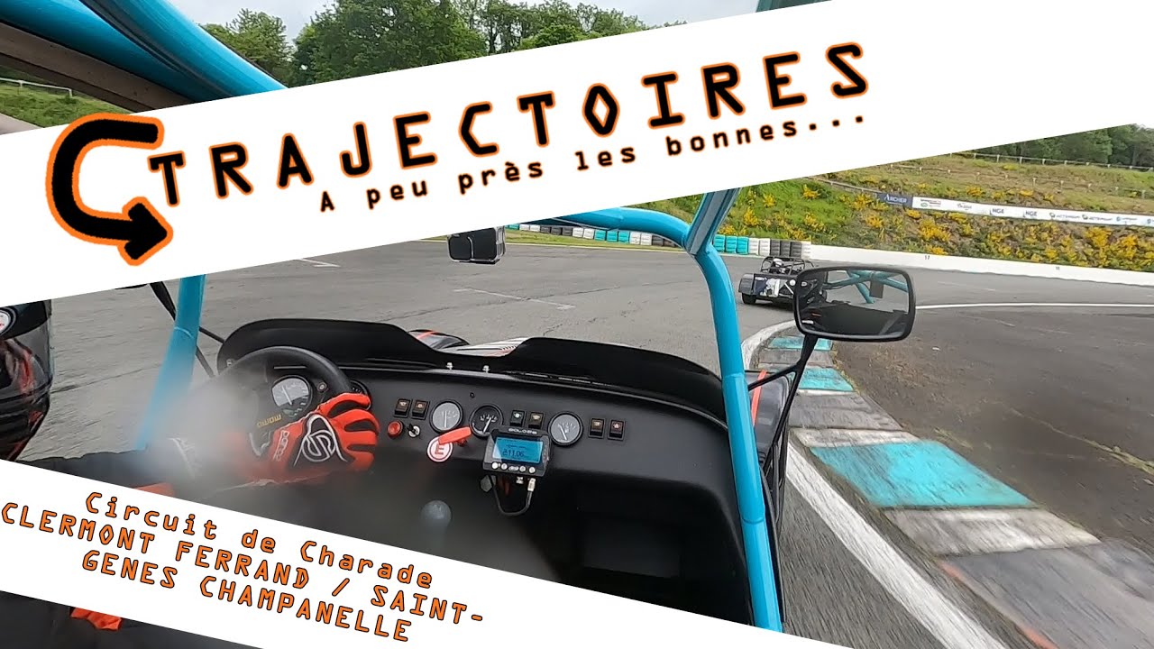 Les trajectoires (ou presque) du circuit de Charade : un tour embarqué en Caterham Roadsport
