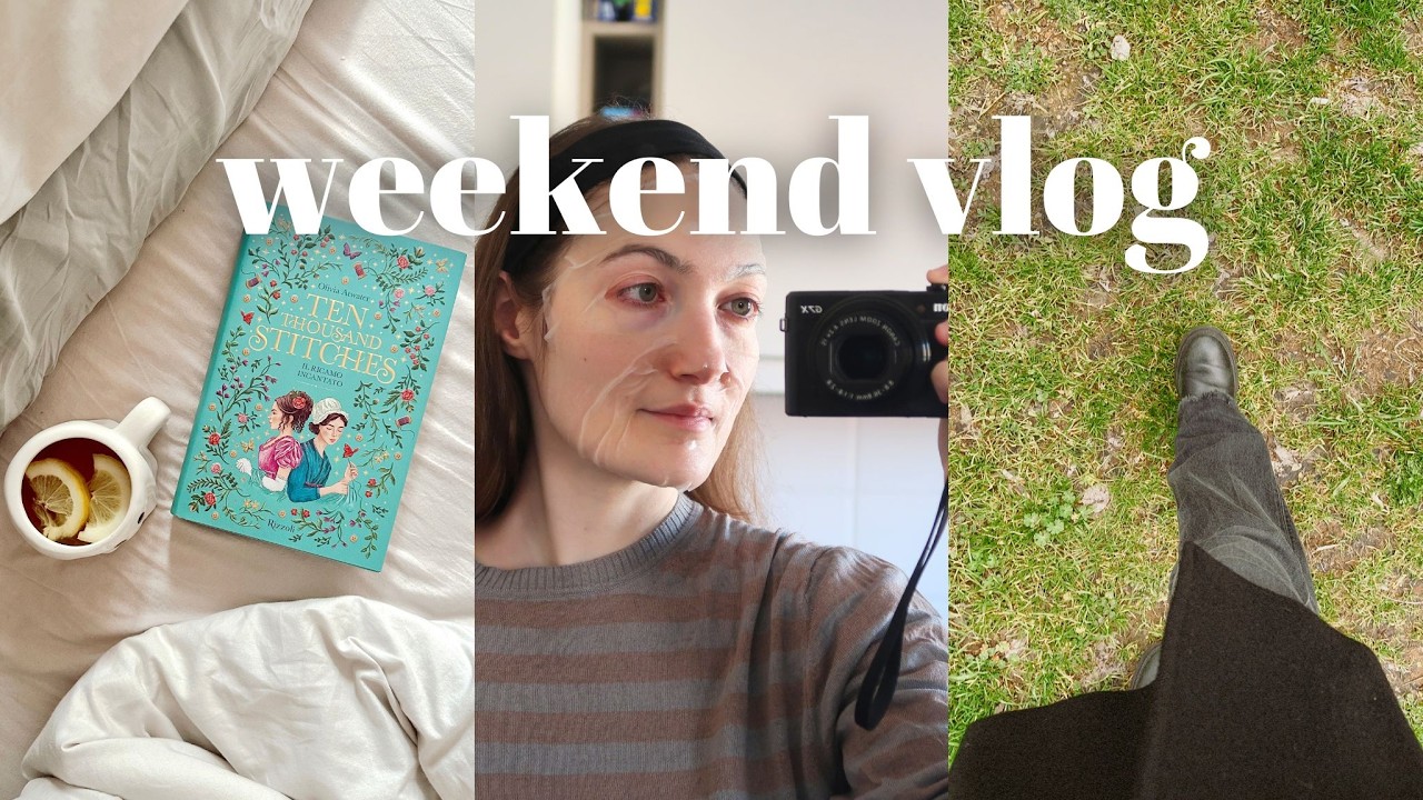 Weekend vlog | Reset, relax e letture