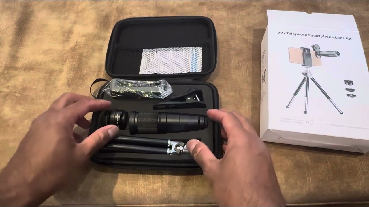 Apexel Cell Phone Camera Lens-22X telephoto Lens