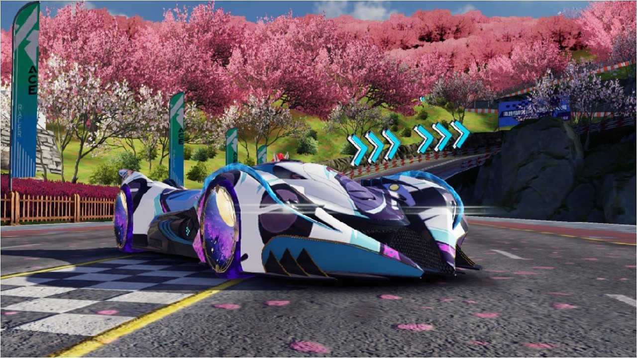 Ace Racer CN - WHITE HORSE Gameplay.