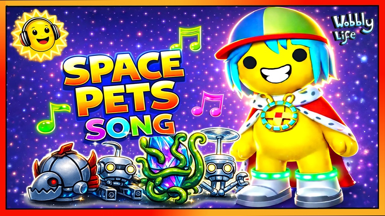 Wobbly Life SPACE PETS Song 🚀 Galaxy Crew im All! | Wilde Pommes