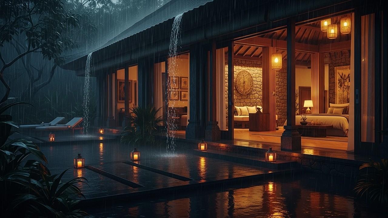 Lonely Rainy Night in the Woods | Relax Your Mind & Unwind