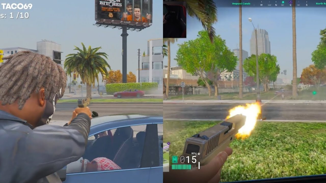 CG vs Saints War Starts After Getting In a Shootout (Multi POV) | NoPixel 4.0 GTA RP