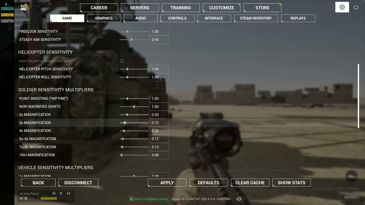 How To Toggle Aim in Squad