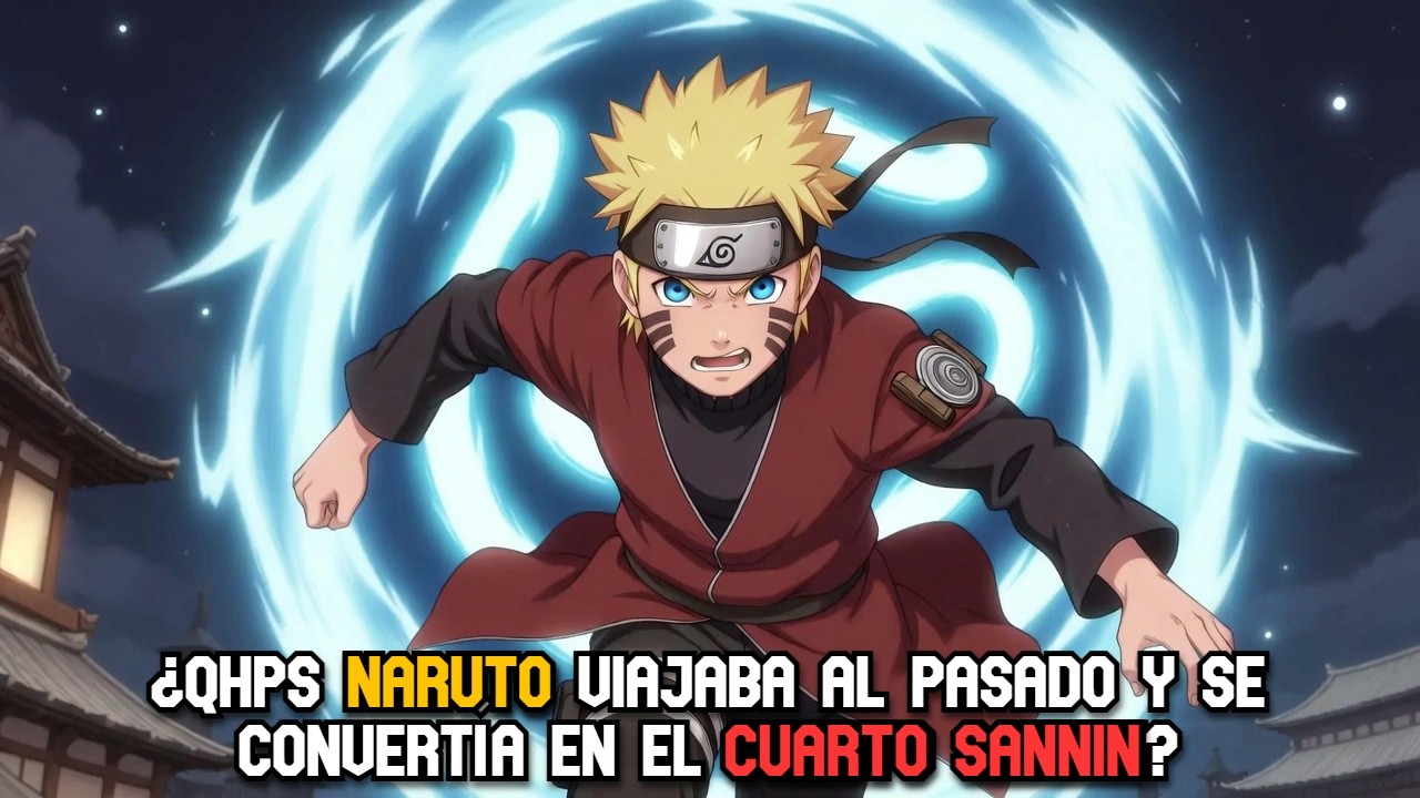 ¿QHPS Naruto viajaba al pasado y se convertía en el CUARTO SANNIN?