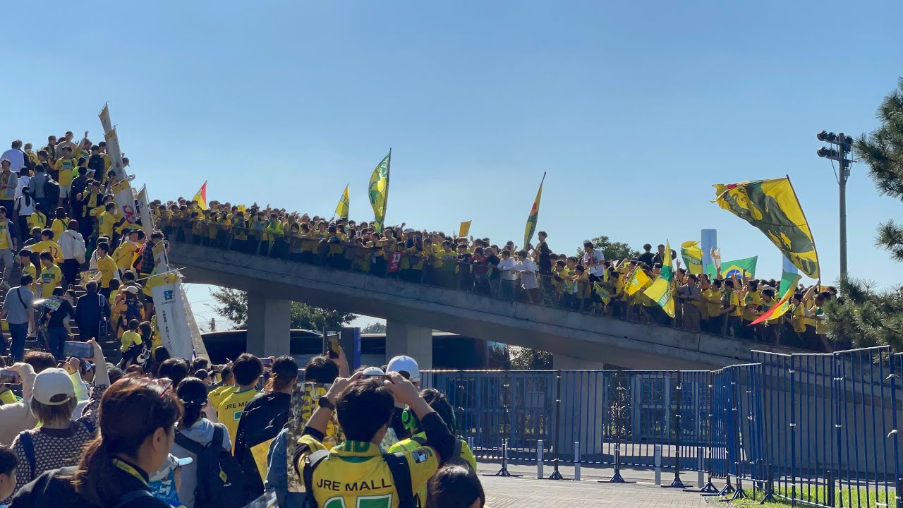 【#jefunited】ジェフユナイテッド千葉 バス待ち | 2024.11.3 明治安田J2リーグ 第37節 vsV•ファーレン長崎 @フクダ電子アリーナ #ジェフユナイテッド千葉 #Jリーグ