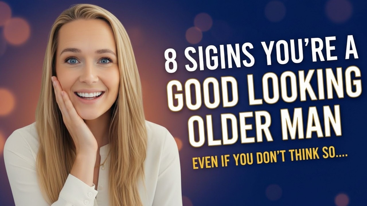8 Signs You’re A Good Looking OLDER MAN Even If You Don’t Think So Age Gap Relationships Stoicism