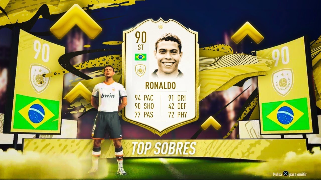 RONALDO NAZARIO IN A PACK!! | TOP SOBRES #1 | FIFA 20