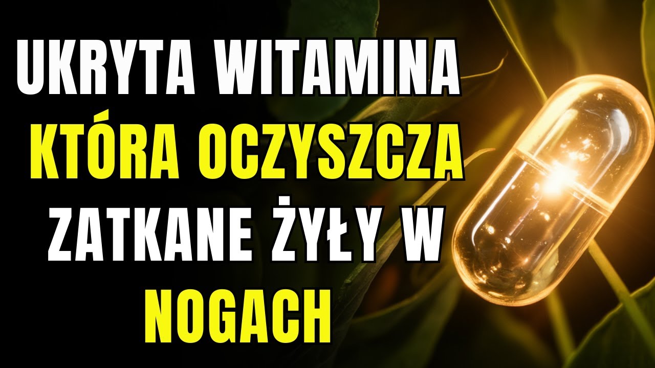 Poznaj WITAMINĘ, która ROZPUSZCZA SKRZEPY w twoich NOGACH