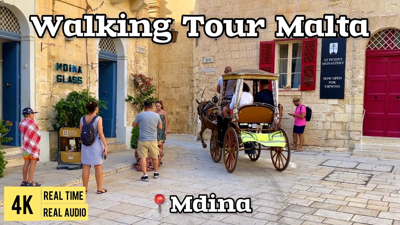 Virtual Tour around the silent city in Malta - MDINA