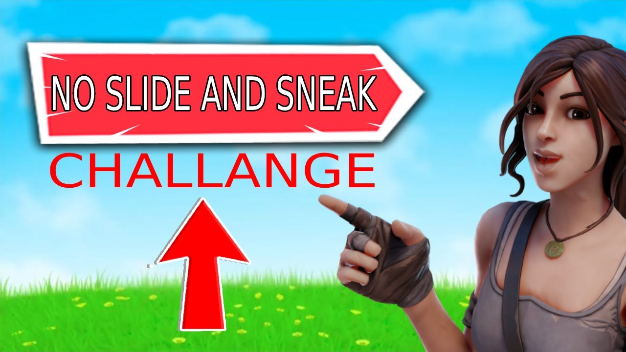 Sneaken und Sliden VERBOTEN in Fortnite...🚫