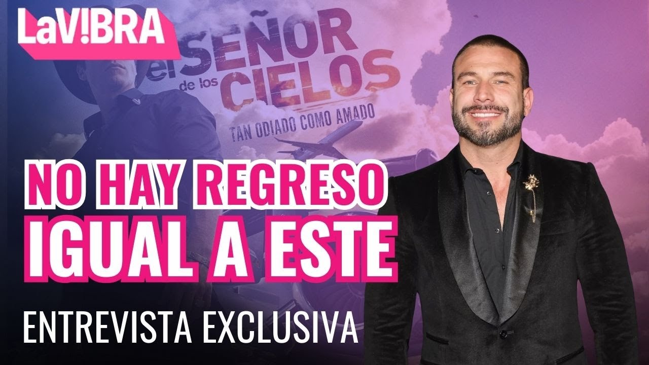 Rafael Amaya confiesa lo que siente al volver a interpretar a Aurelio Casillas / La Vibra