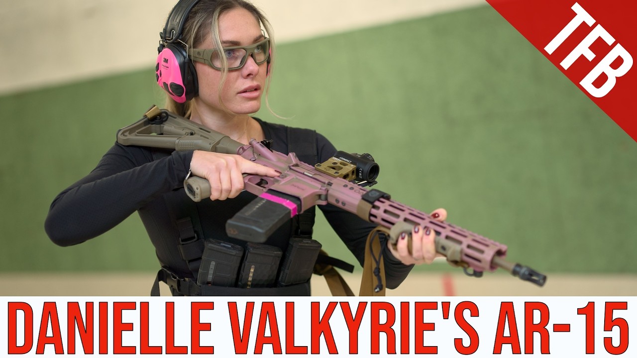 Немецкая сборка AR-15 от Oberland Arms от Danielle Valkyrie