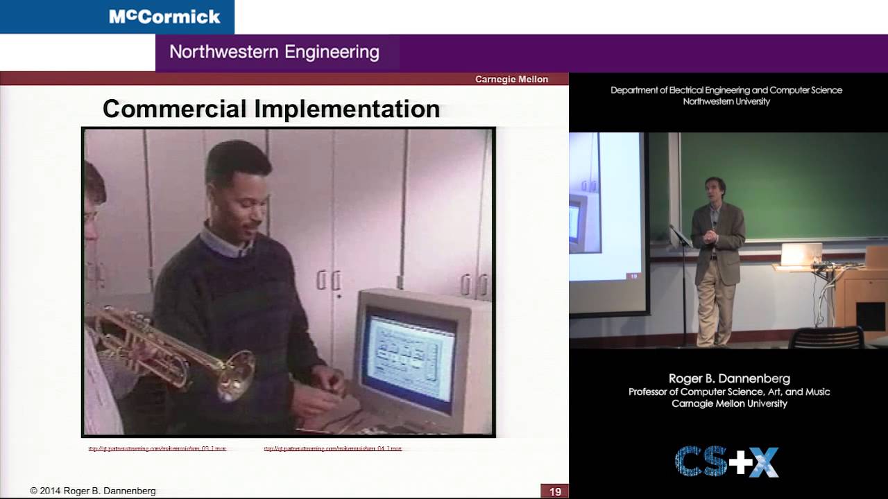 Prof. Roger B. Dannenberg, CS Dept, Carnegie Mellon, 