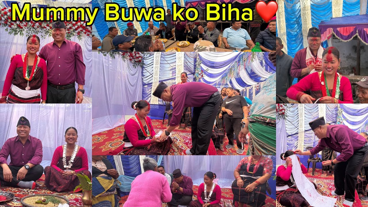 FINALLY MUMMY BUWA KO PANI DHIMAL CULTURE ANUSAR RIT PURA VAYO❤️