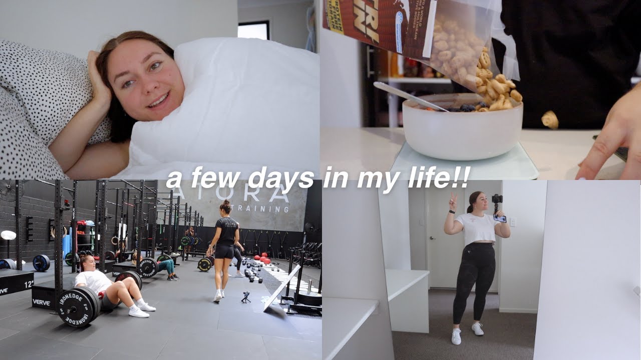 VLOG - workouts, packages, planning + go to meals lately!