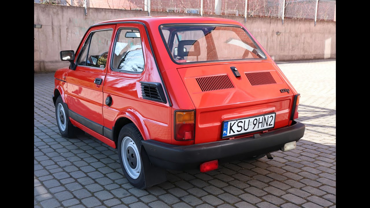 Fiat 126p FL 1993 - Prezentacja, odpalanie, jazda / SZAFRAN Inwestycje