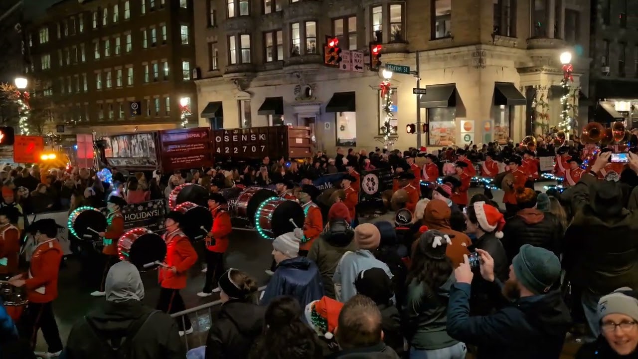 Easton Area HS Marching Band - 2023 West Chester Christmas Parade
