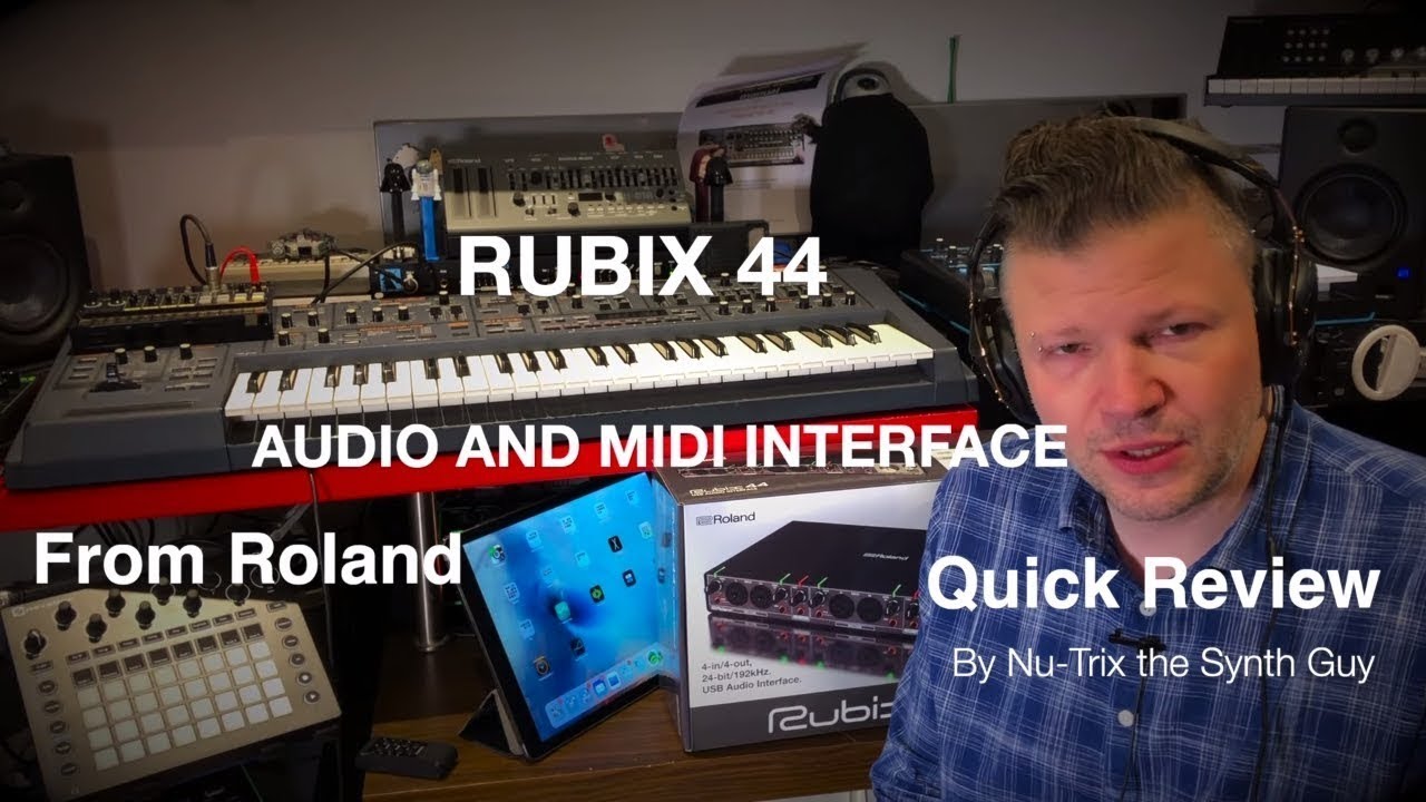 Roland Rubix44 audio and MIDI interface quick review