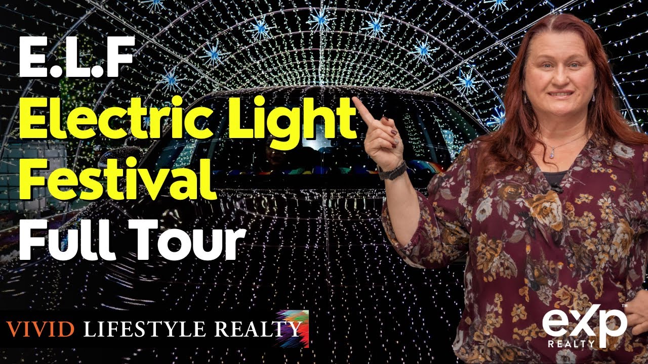 Lake Elsinore ELF Lights Festival Full Display