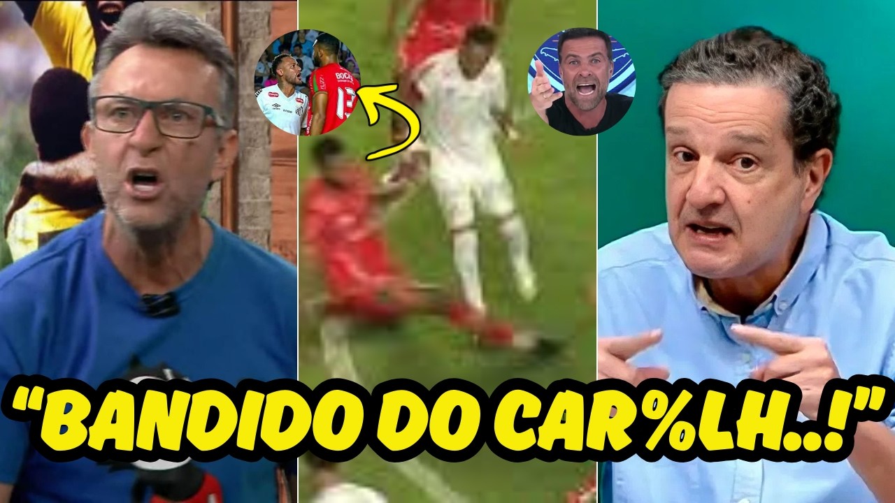 BANDIDO?! IMPRENSA SURTA APÓS ENTRADA CRIMINOSA EM NEYMAR! 