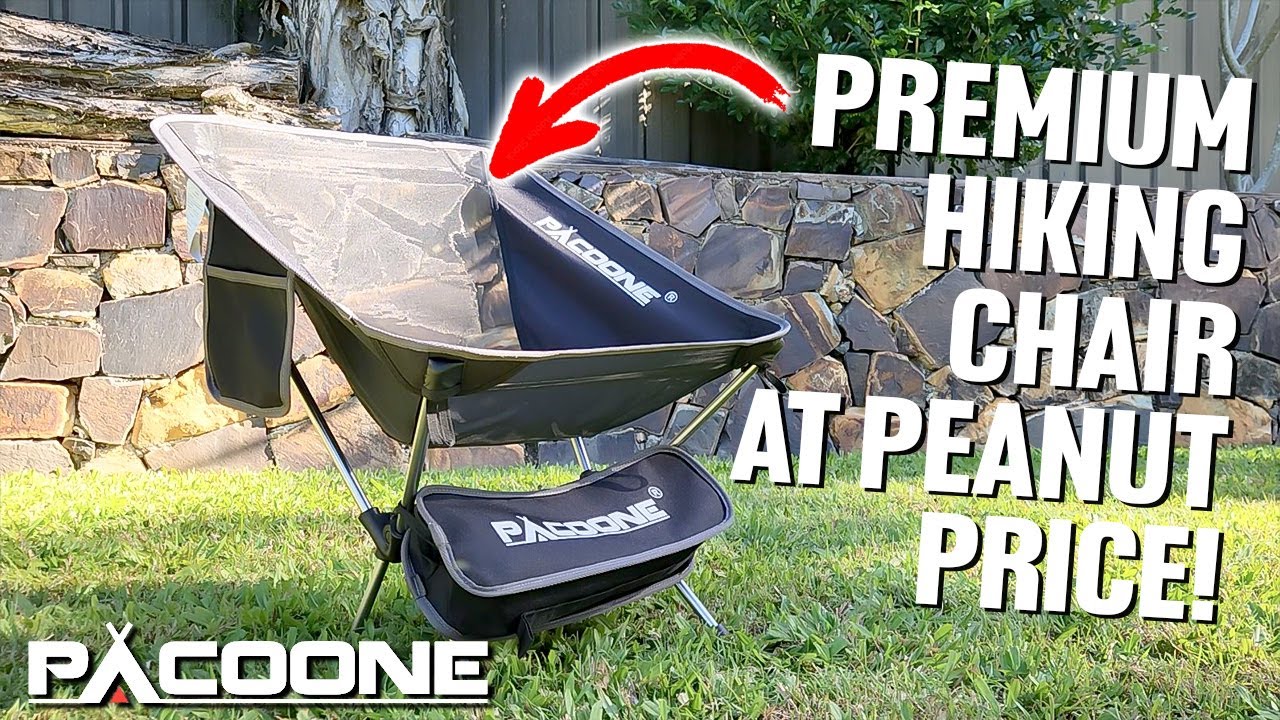 Helinox Chair Alternative? PACOONE Ultralight Moon Chair Review (The $35 Budget Hiking Chair)