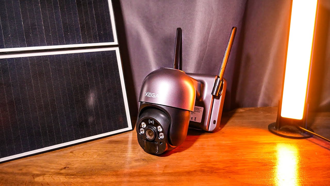 Une CAMÉRA de surveillance SOLAIRE et 4G ! XEGA 4G LTE