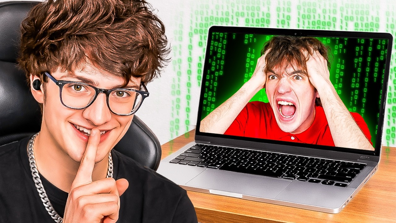 I Hacked KAYE'S Roblox Account In Real Life..
