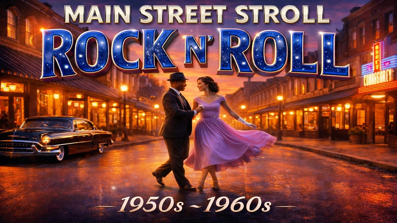 THE MAIN STREET STROLL (Elegant & Smooth) | 1950s Rock n' Roll