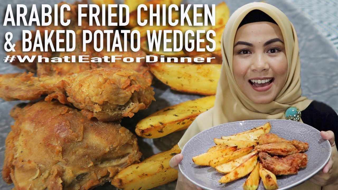 Masak ARABIC FRIED CHICKEN (Resep Komplit) - WhatIEatForDinner Ep.6