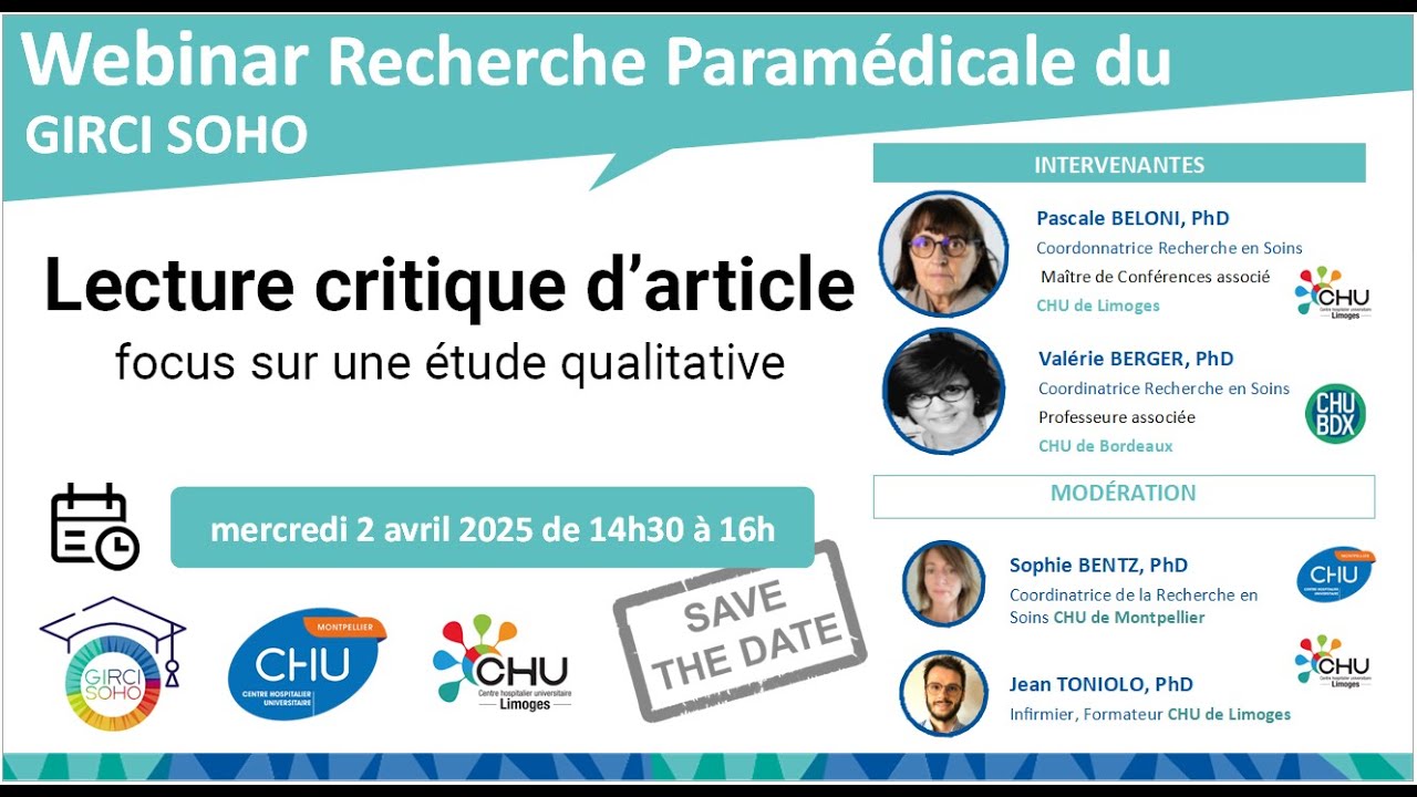 Lecture critique d’article LCA – focus sur une étude qualitative