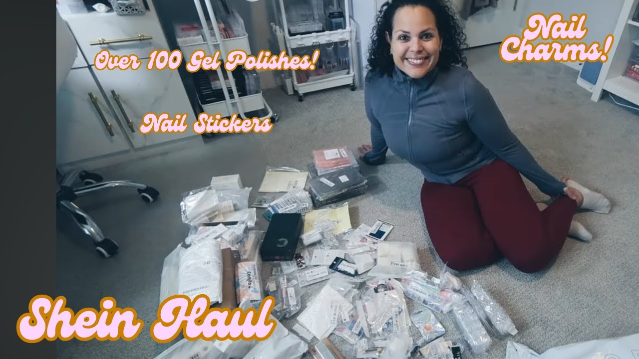 Shein Nail Supply  Haul 004 My Biggest One Yet!!