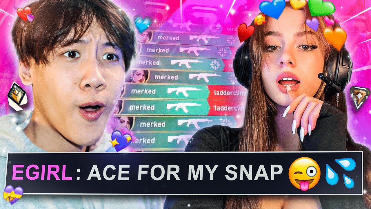I hired an E-Girl to carry me in Valorant..