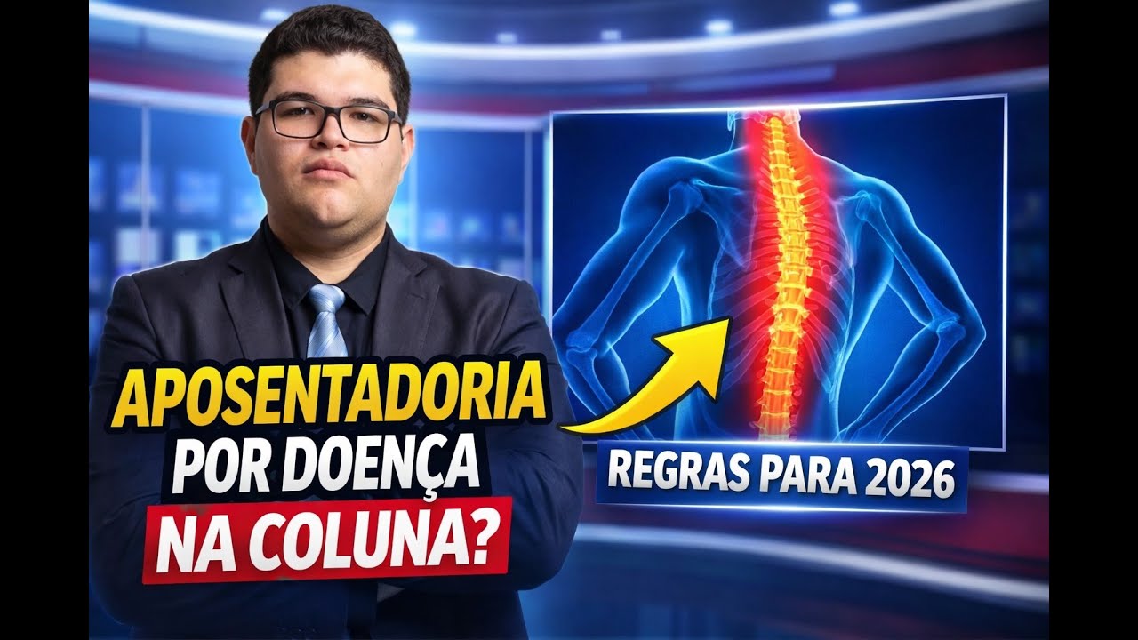 Problema na Coluna Dá Aposentadoria? Regras Atualizadas para 2026