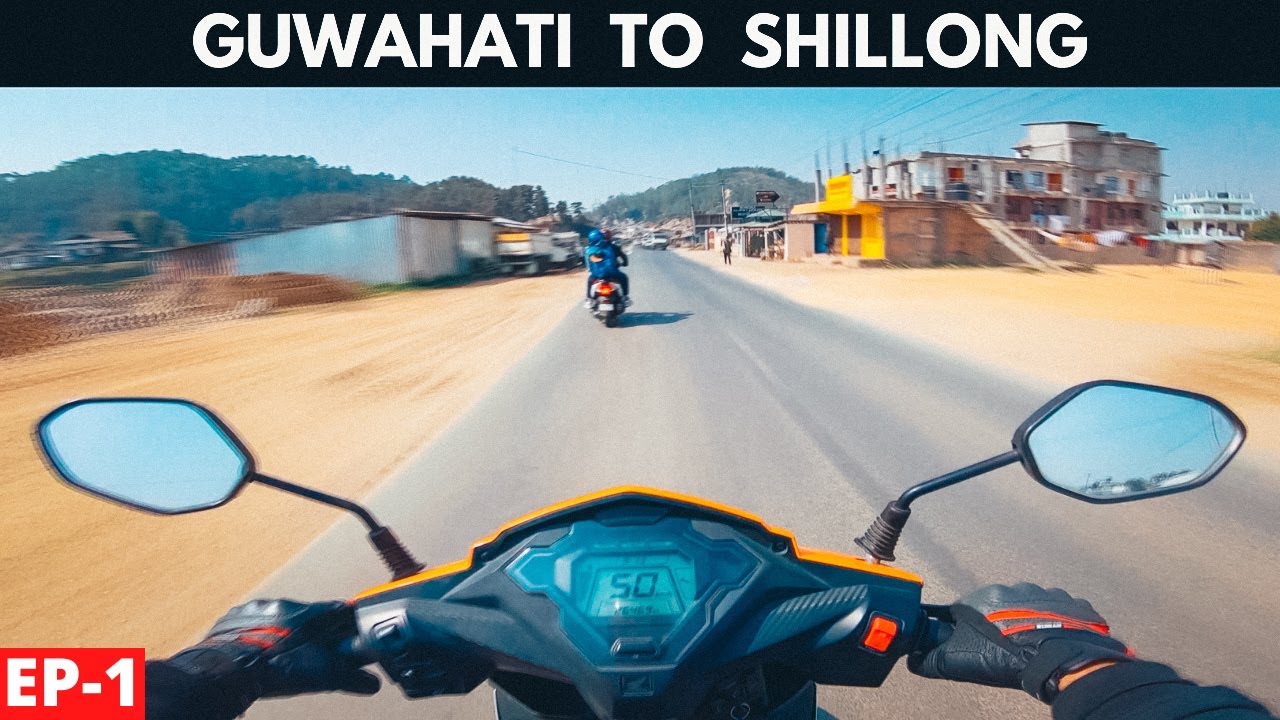 Guwahati to Shillong by Bike | Episode 1 | Meghalaya Trip by Bike