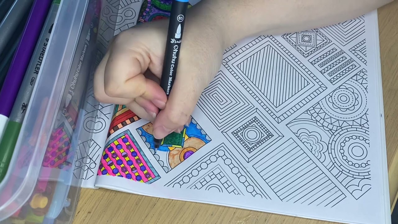 Colour me Happy - Patterns Episode 86 #mindfulness #wellness #happy #colouring