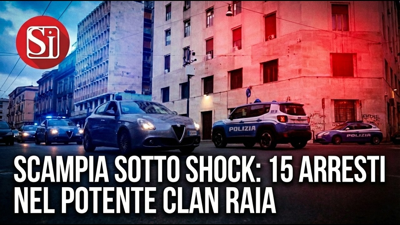 Scampia sotto choc: 15 arresti nel potente clan Raia!