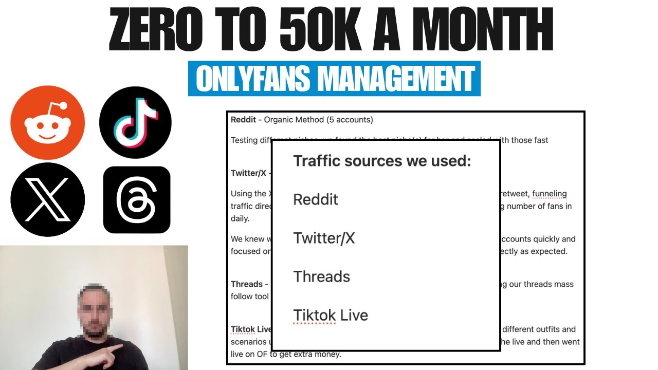 How I Scale OnlyFans Creators to $50k/mo in 60 Days (it's lowk easy)