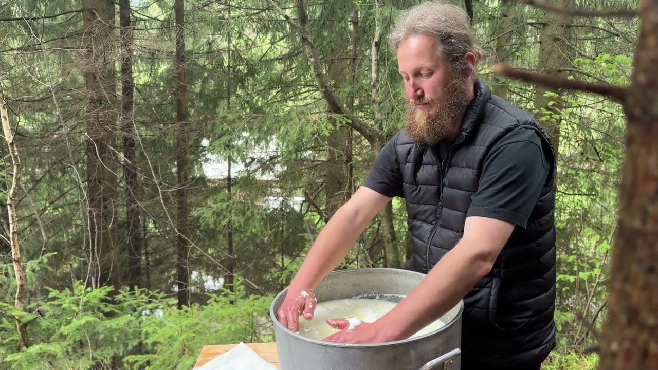 Mountain Farm Life: Milking Sheep & Making Traditional Cheese in the Carpathians