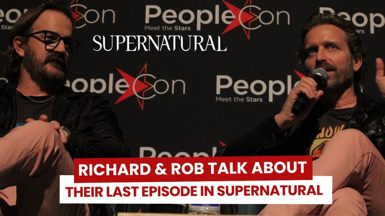 Richard Speight Jr & Rob Benedict talk about their last scene in Supernatural