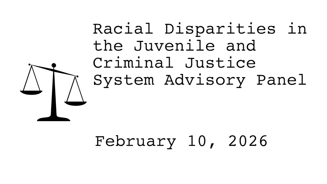 Racial Disparities Advisory Panel - February 10, 2026 [RDAP]