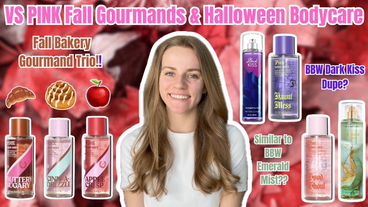 VS PINK NEW Fall Gourmands & Halloween Bodycare | Haunt Mess, Good Ghoul, Buttery Sugar!!