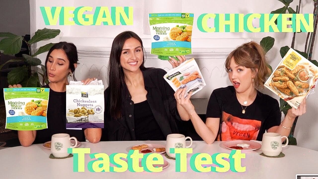 Vegan CHICKEN NUGGET Taste Test!! 🌱 🐓❌‼️🌍