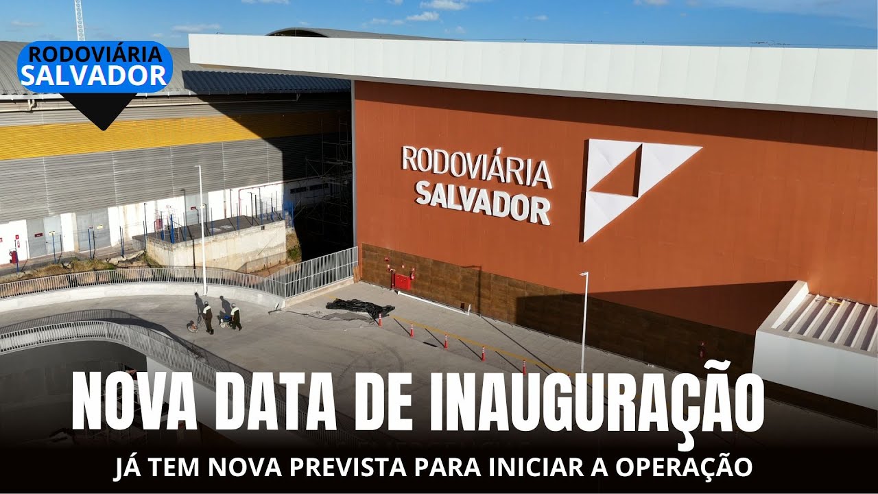 RODOVIÁRIA - remarcada a data para inauguração