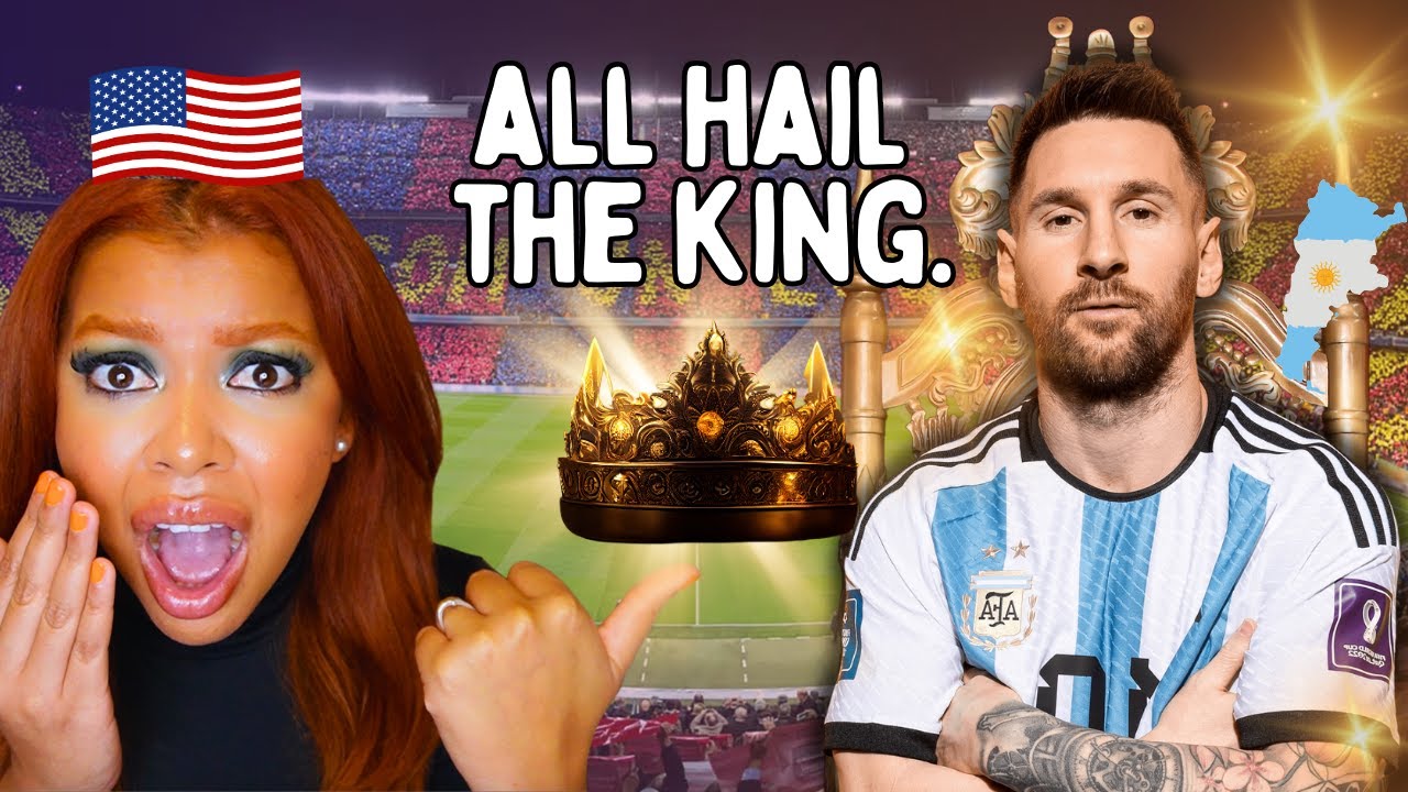 can't believe I got emotional... 😭 | American Girl's EPIC reaction to Lionel Messi