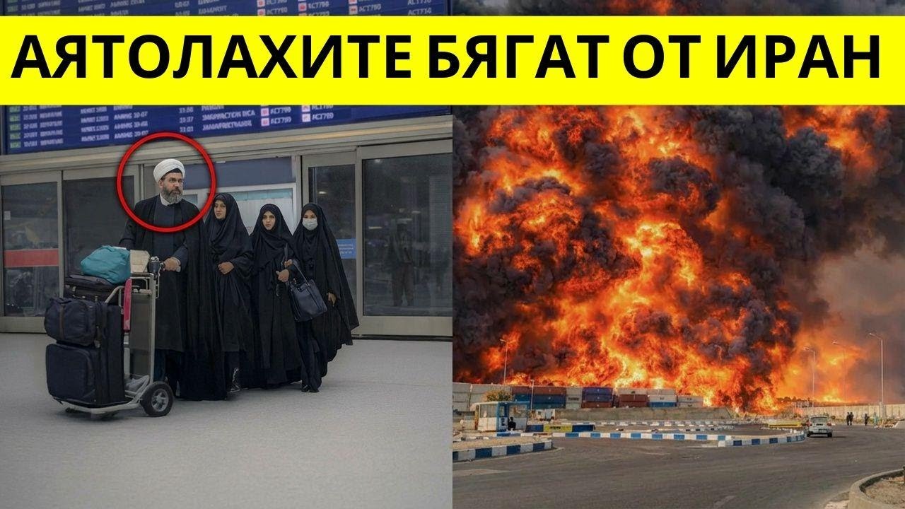 Иранските лидери бягат към Русия и Оман – режимът се разпада