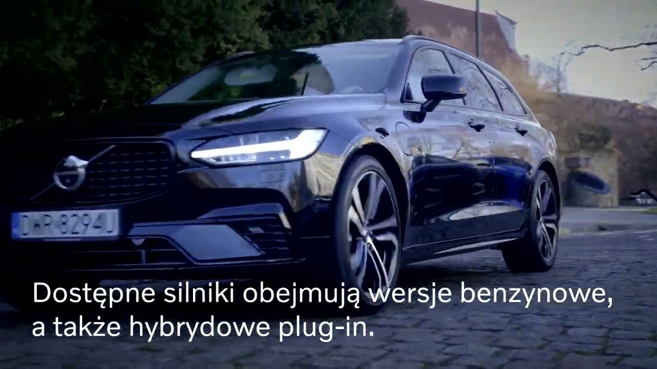 Luksusowe Volvo V90 z salonu Volvo Car Wrocław-Bielany.