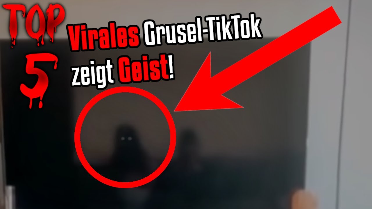 Top 5 GRUSELIGE Geistervideos die VIRAL gingen