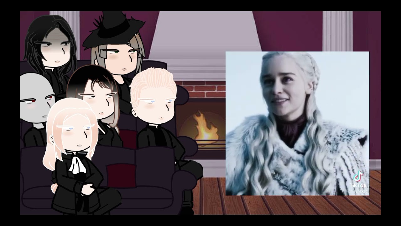 HARRY POTTER REACT TO Fyn as //young rhaenyra/ Daenerys and then adult rhaenyra!/ og for Daenerys/